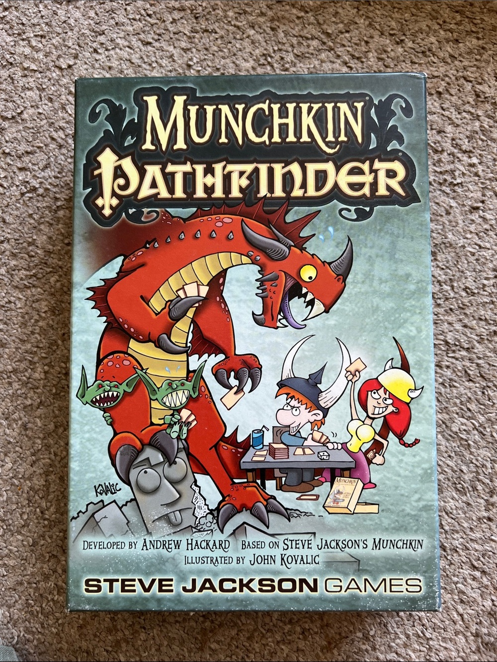 Munchkin Pathfinder Card Game 2013 / Steve Jackson Games